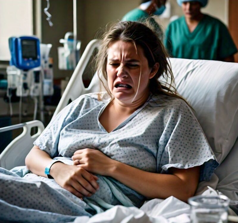Vaginal stitches after childbirth