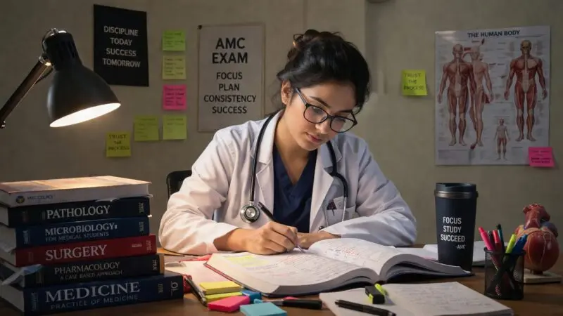 How to Pass AMC Part 1 : Study Plan & Best Resources for Fresh Medical Graduates